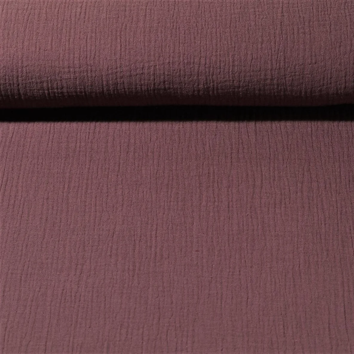 Bio Musselin "Penny" Aubergine