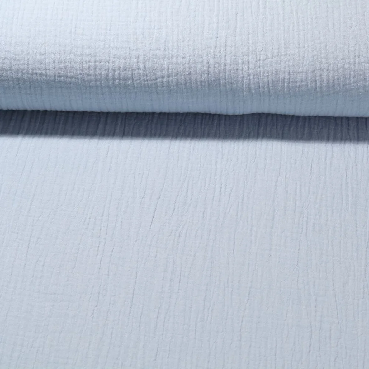 Bio Musselin "Penny" Babyblau