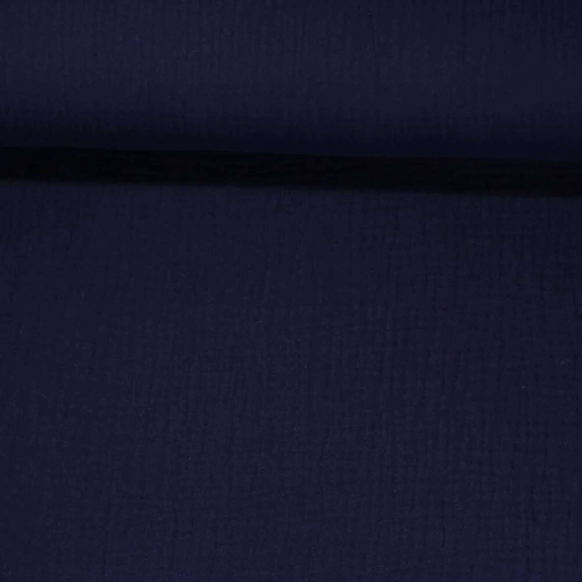 Bio Musselin "Penny" Dunkelblau