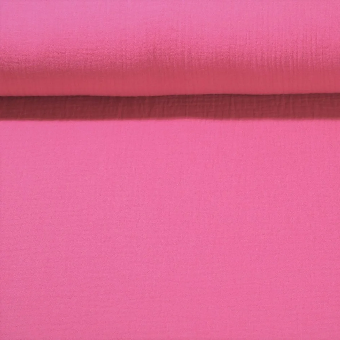 Bio Musselin "Penny" Fuchsia