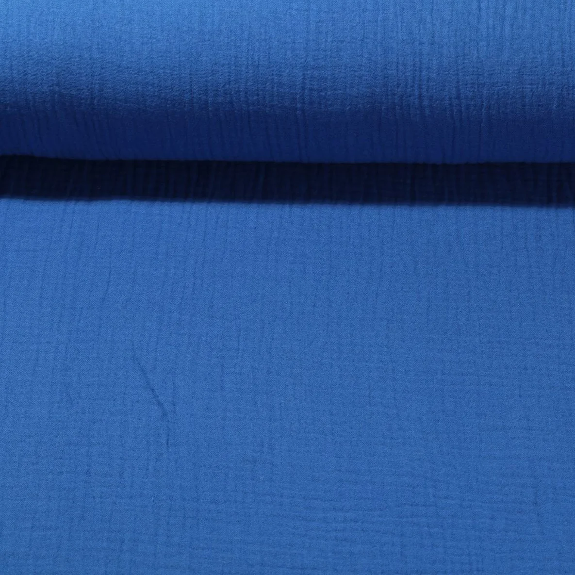 Bio Musselin "Penny" Königsblau