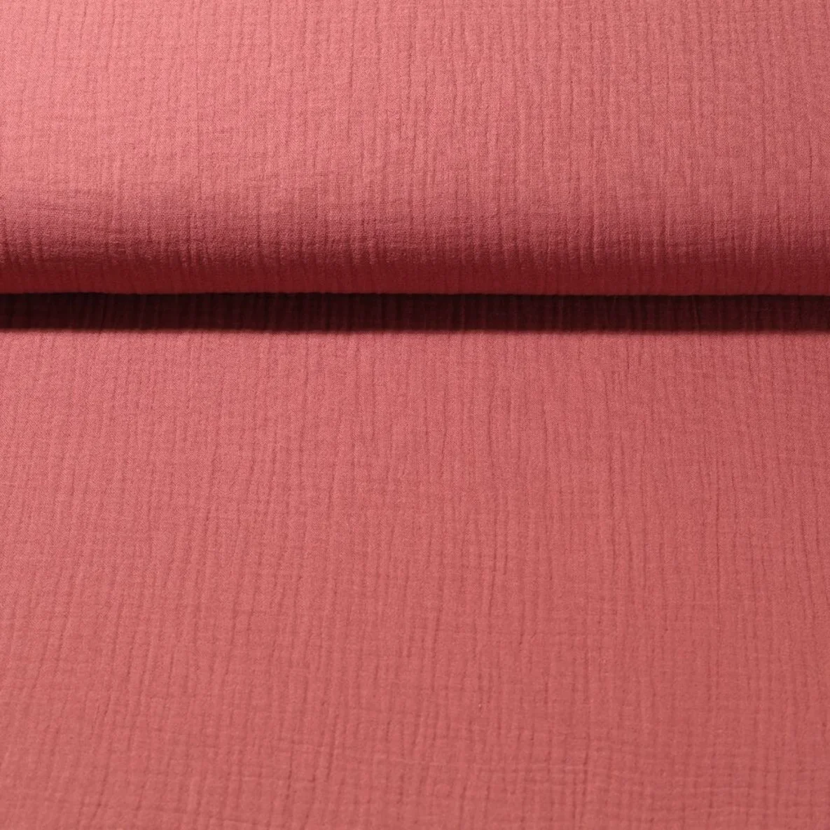 Bio Musselin "Penny" Rouge