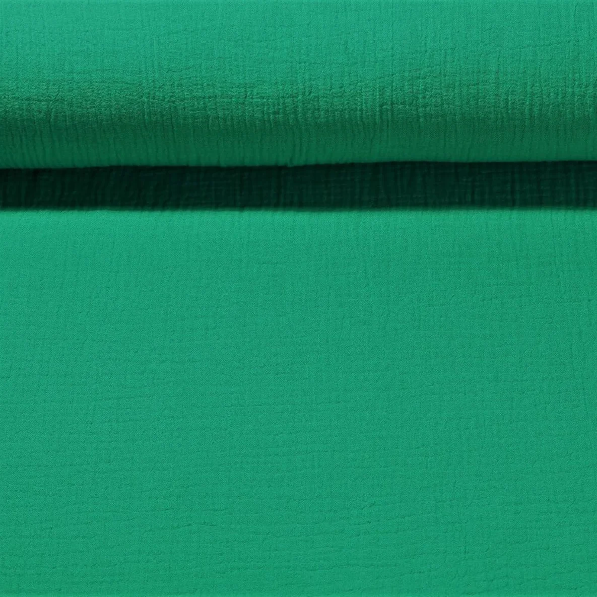 Bio Musselin "Penny" Signalgrün