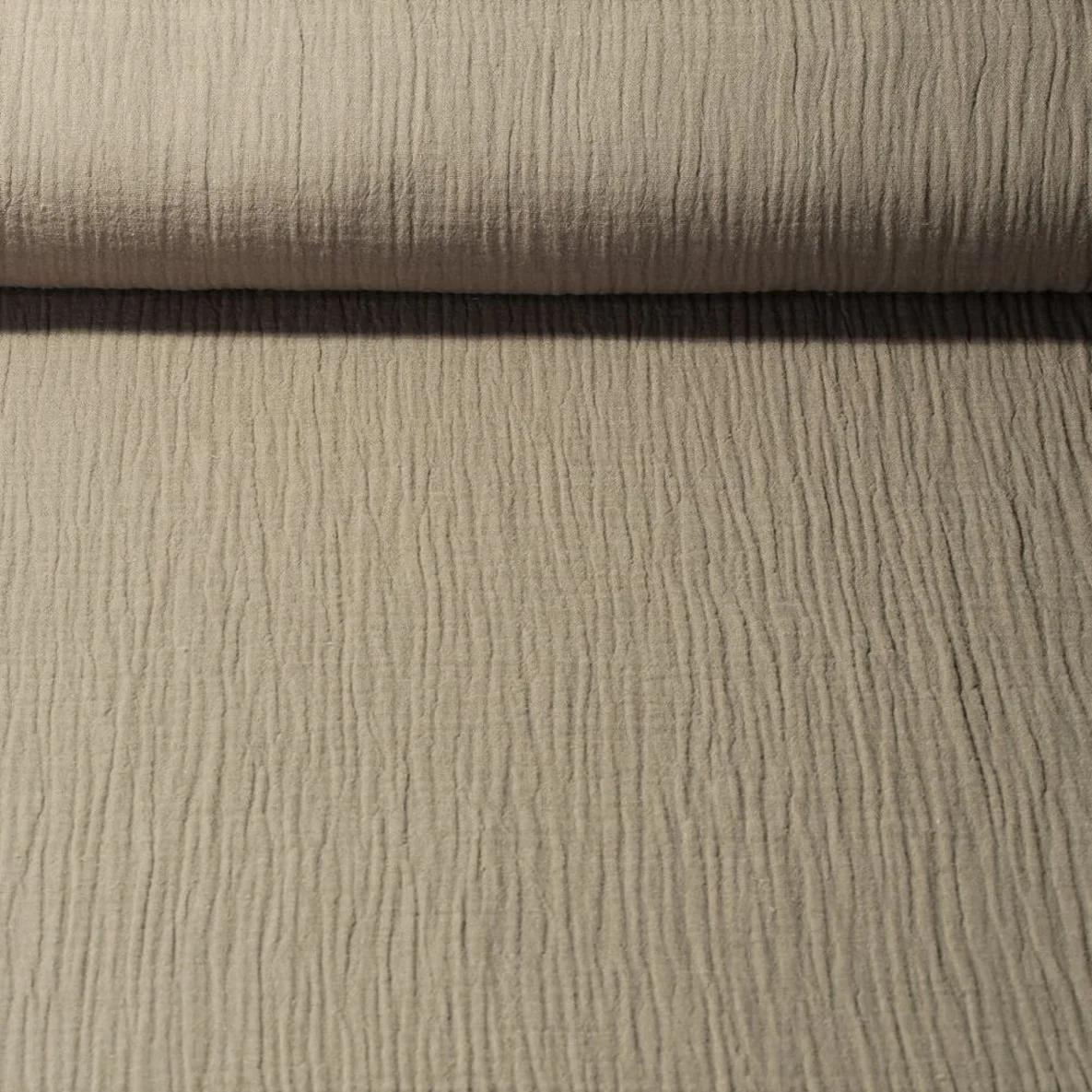 Bio Musselin "Penny" Taupe