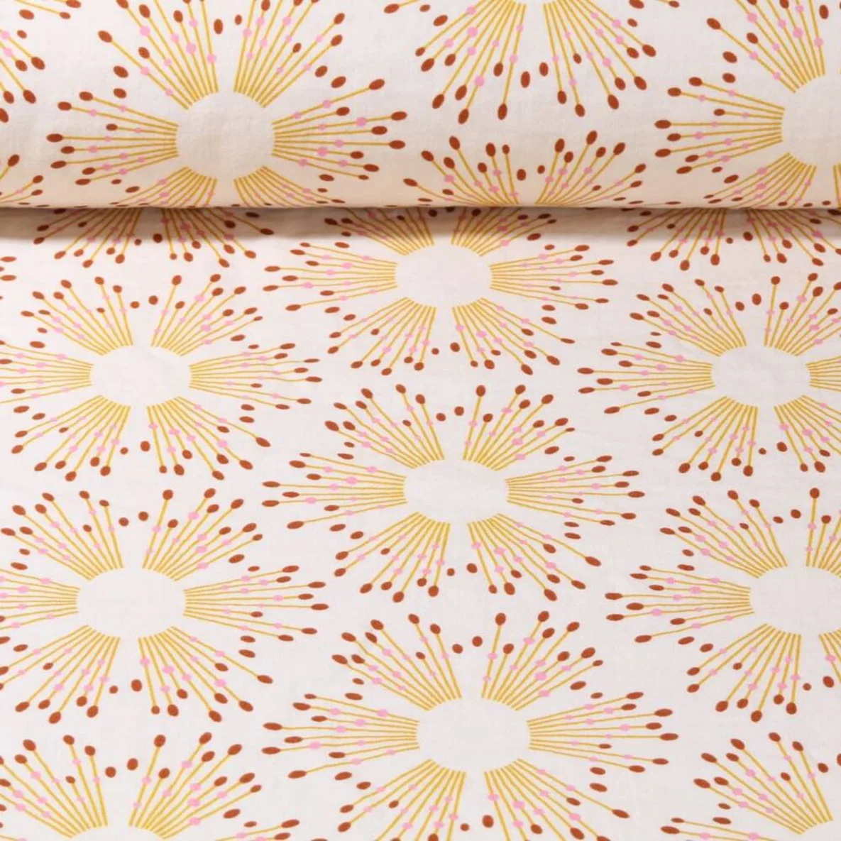 Bio-Musselin "Starlight" Ecru