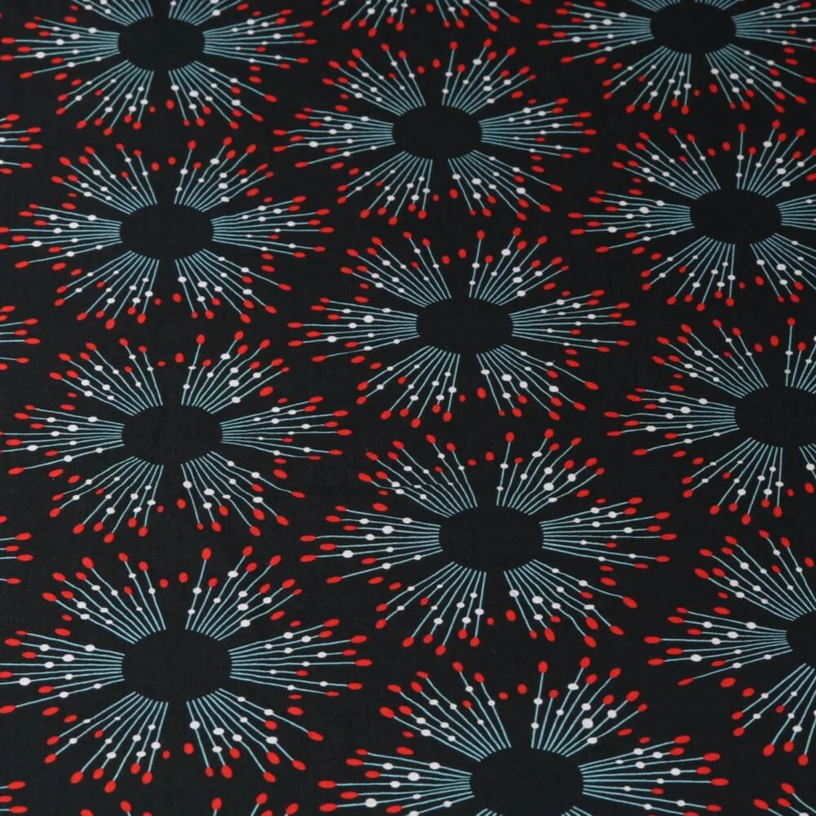 Bio-Musselin "Starlight" Schwarz