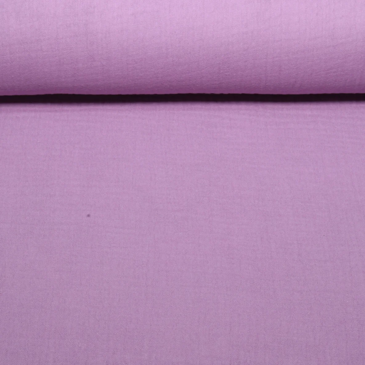 Bio Musselin Triple Uni Mauve