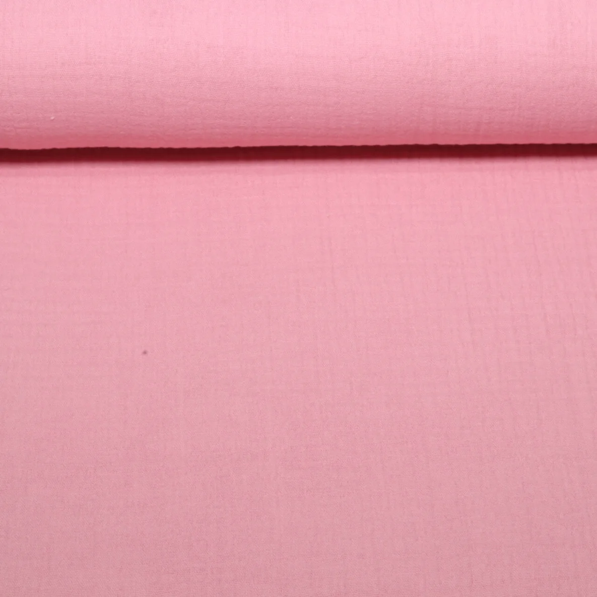 Bio Musselin Triple Uni Rosa