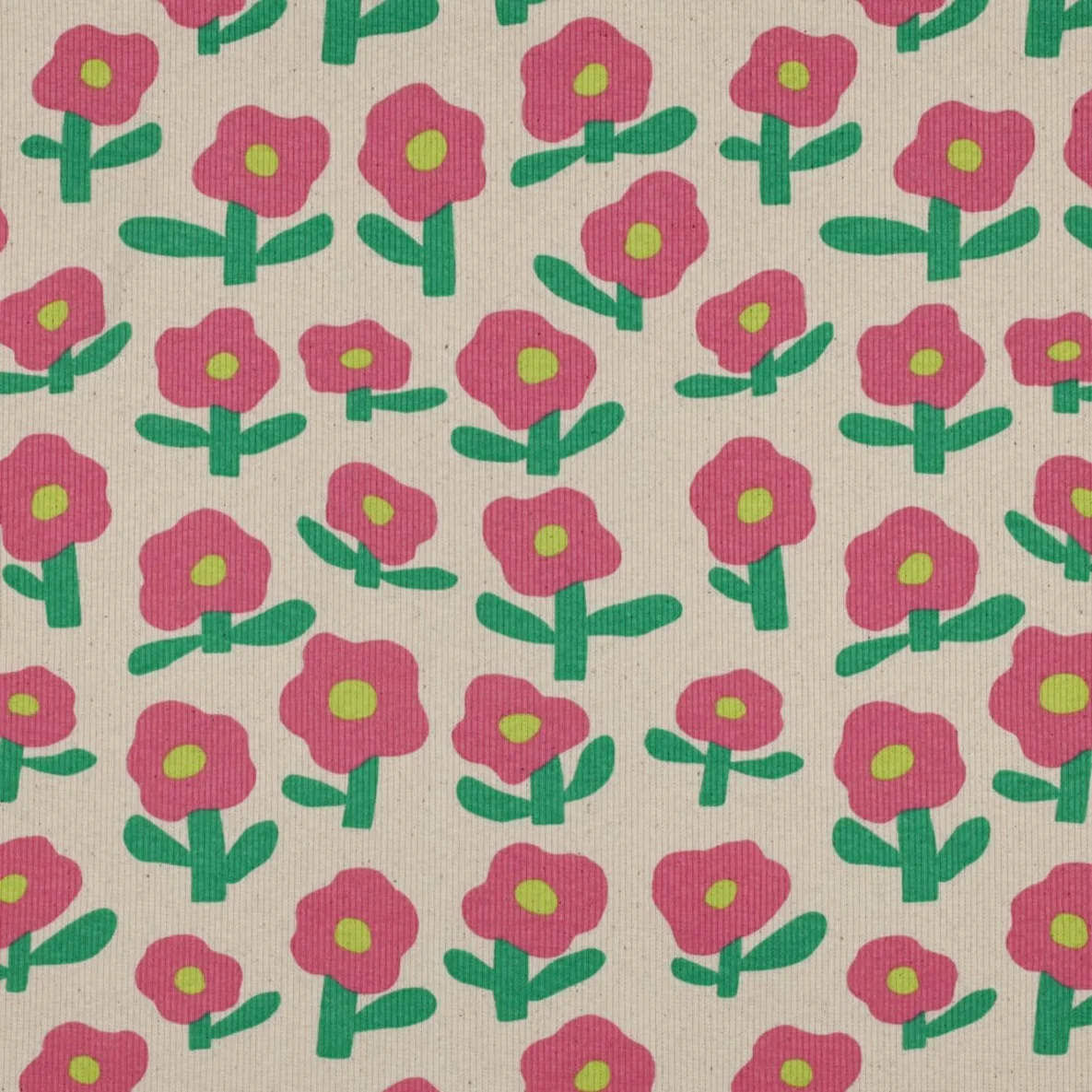 Bio Rippjersey Jennifer Bouron Blumen Natur Rosa