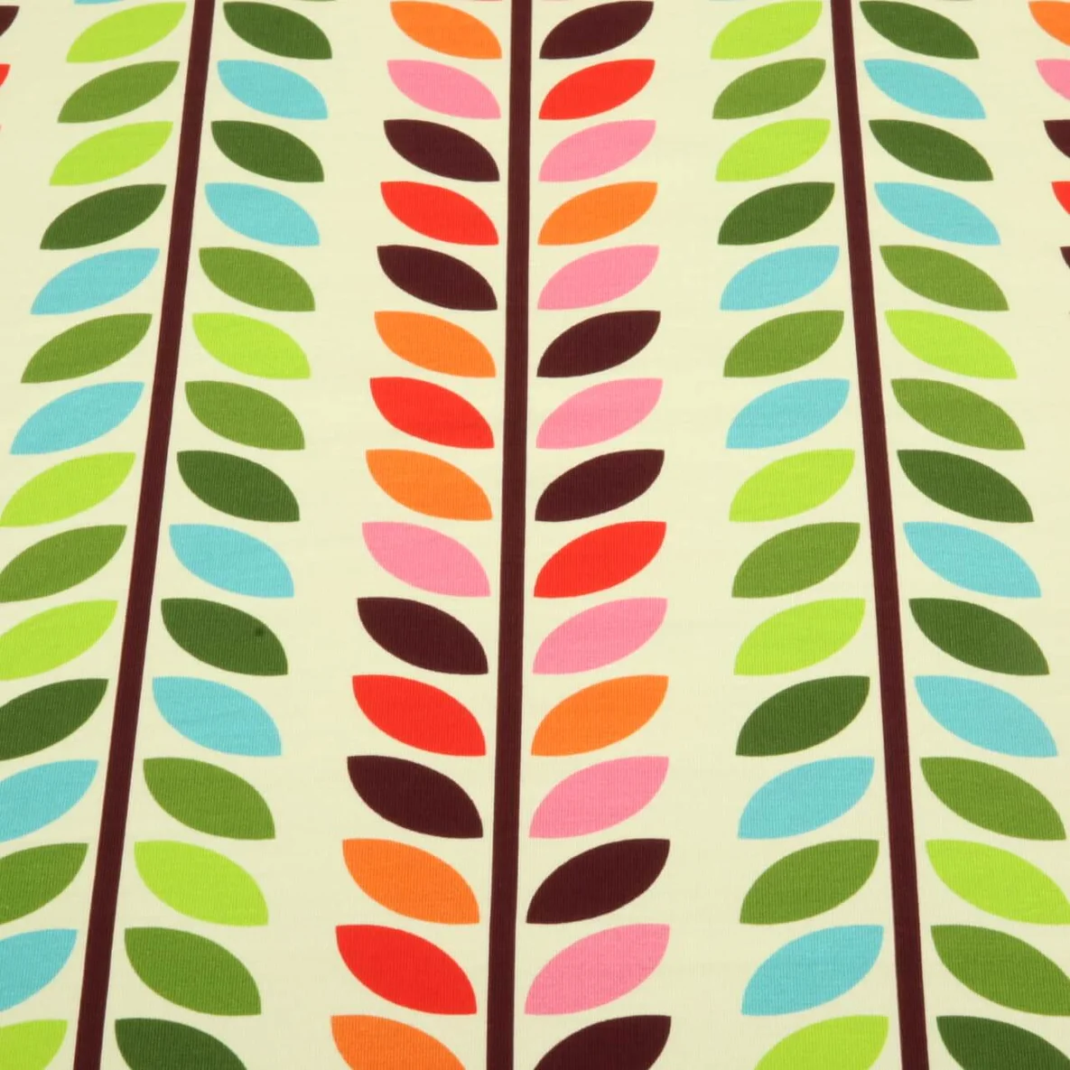 Bio Sommersweat "Beetles & Bugs" Moonflower Ecru