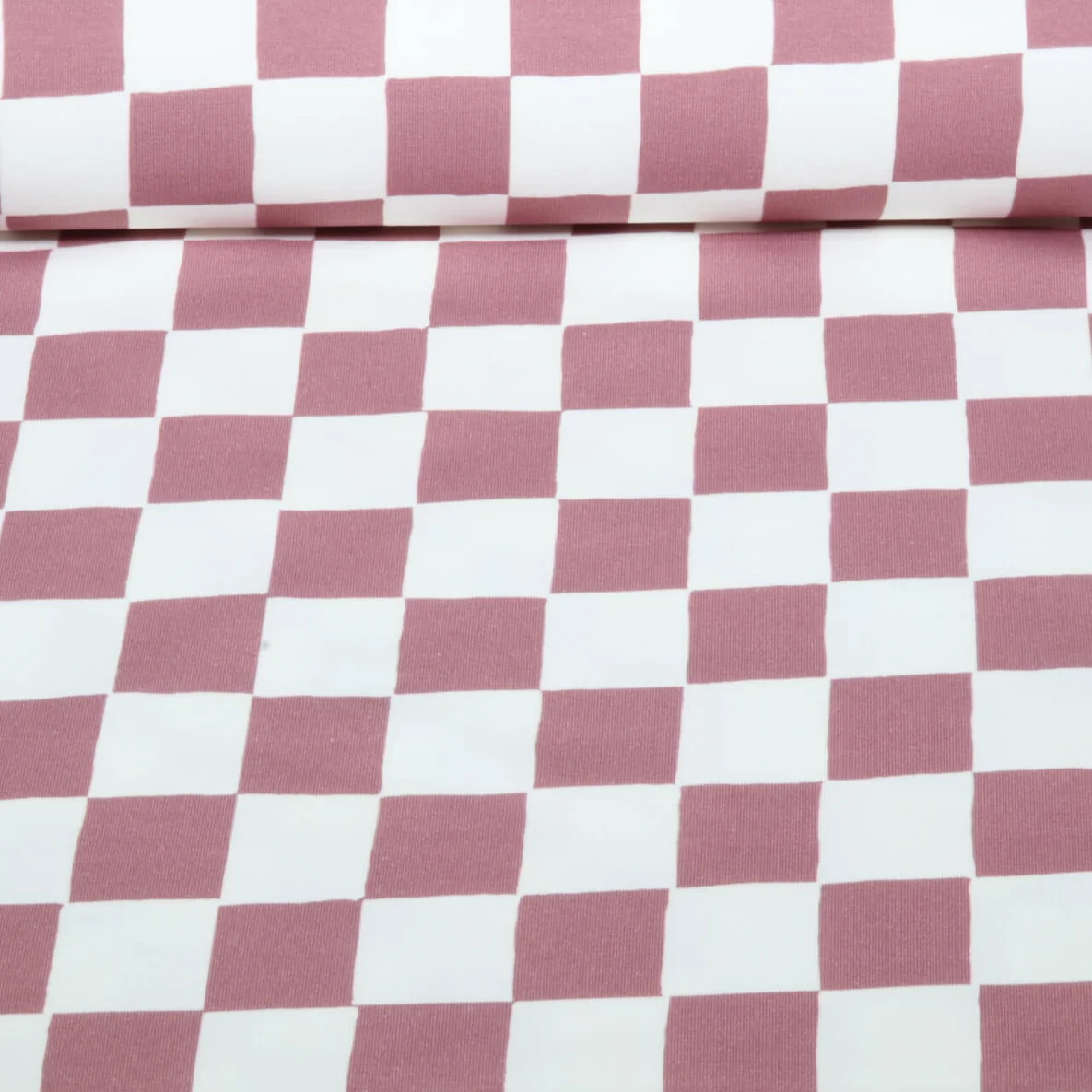Bio Sommersweat French Terry Karo Mauve