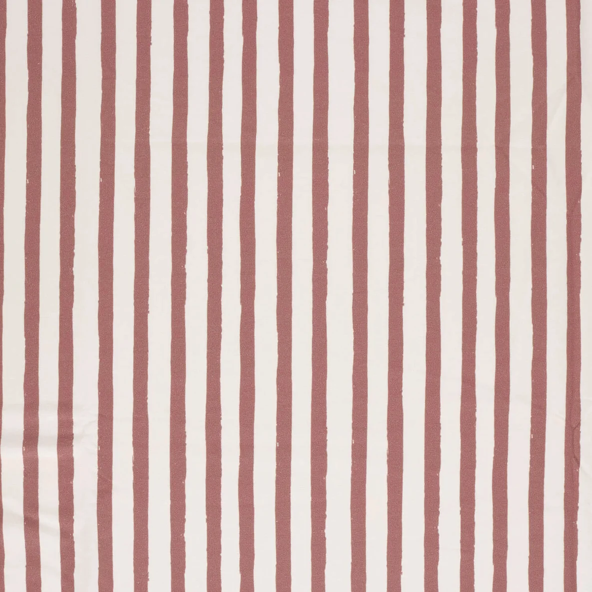 Bio Sommersweat Gemalte Streifen Ecru Mauve