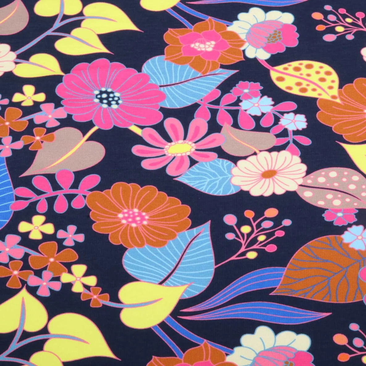 Bio Sommersweat "Gleam" Bloomorama Navy