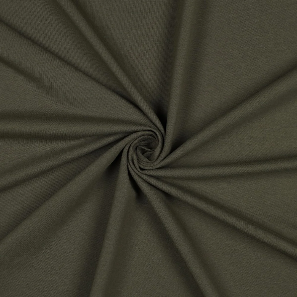 Bio Sommersweat "Josie" Uni Armygrün 055