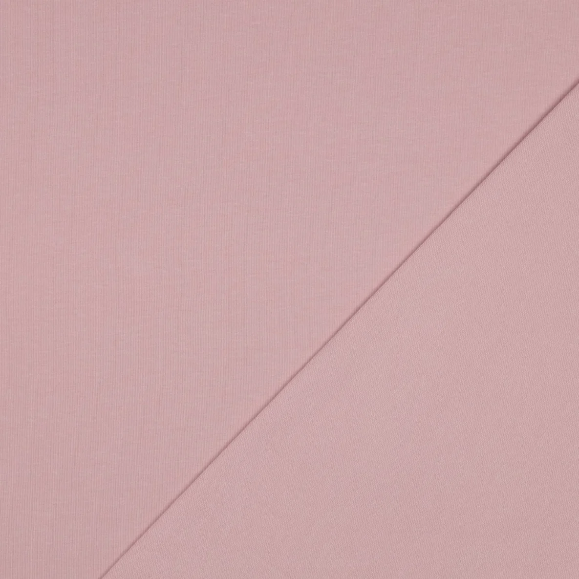 Bio Sommersweat "Josie" Uni Blassrosa 047