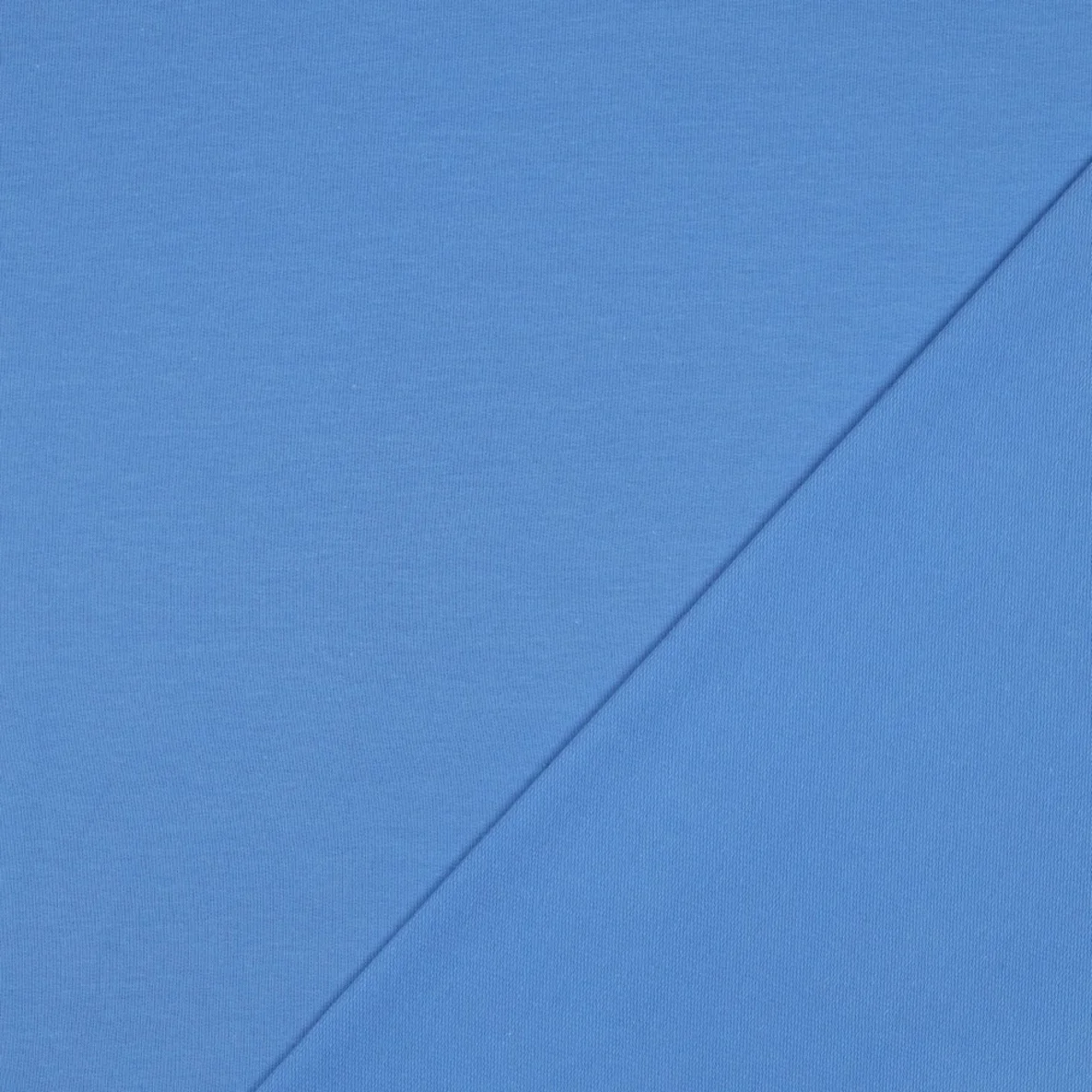 Bio Sommersweat "Josie" Uni Blau 075