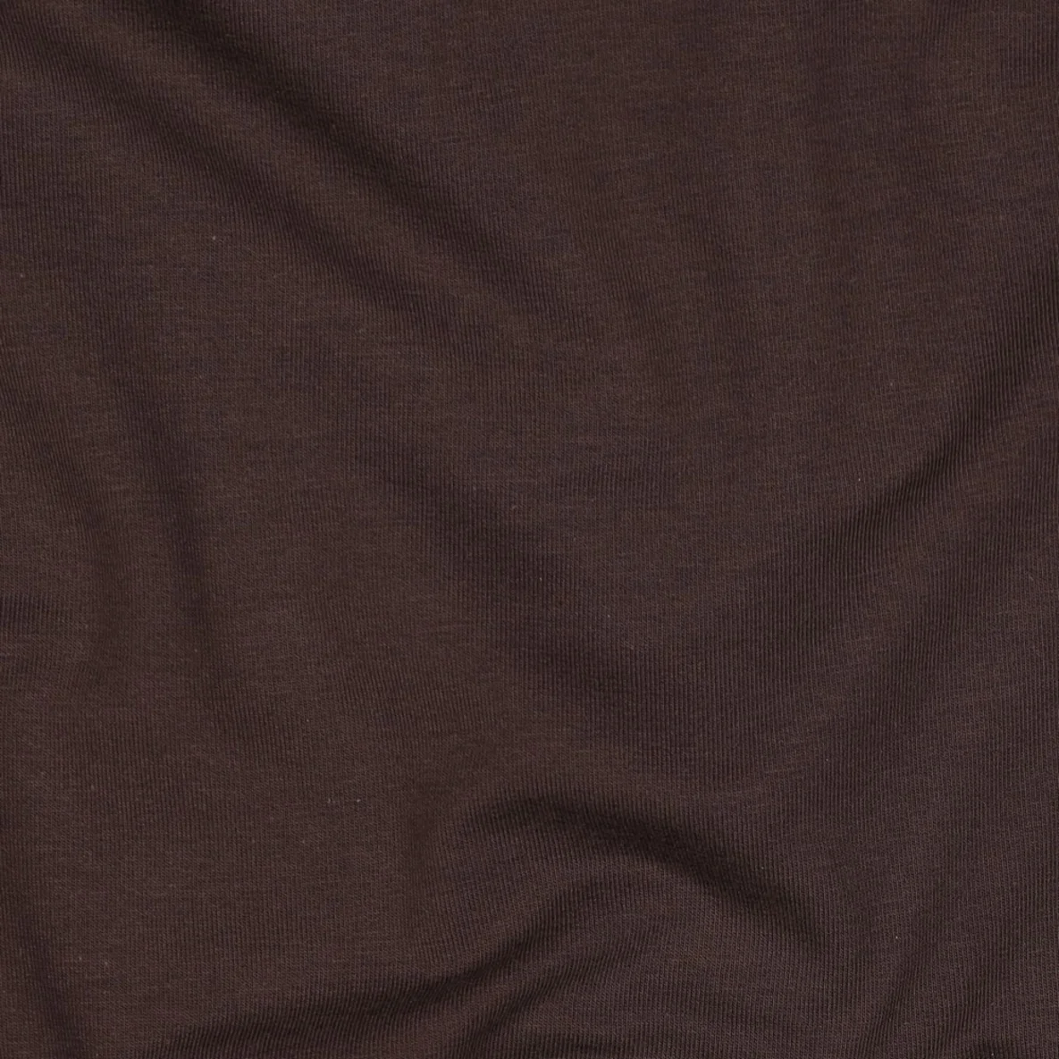 Bio Sommersweat "Josie" Uni Dunkelbraun 021