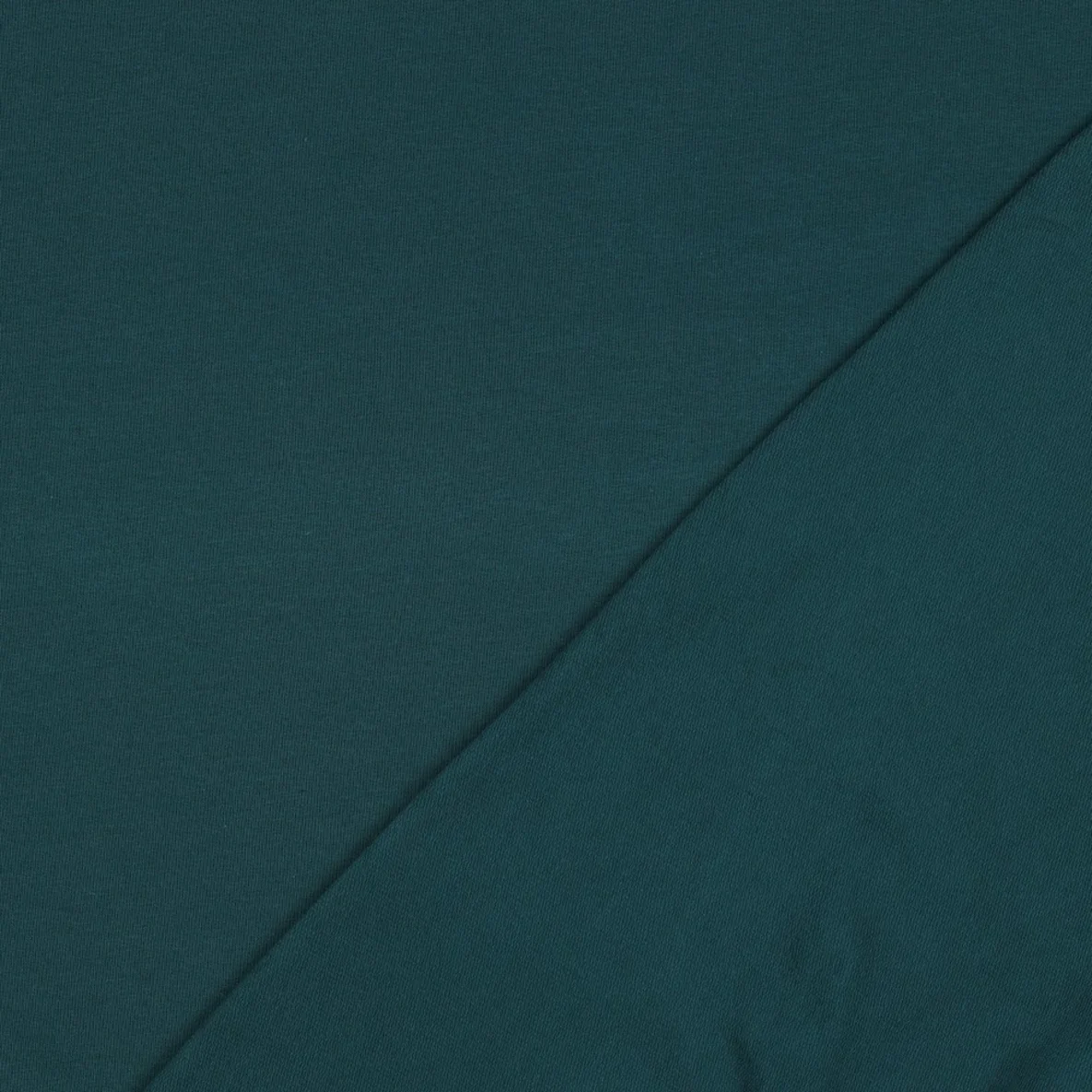 Bio Sommersweat "Josie" Uni Dunkelgrün 013