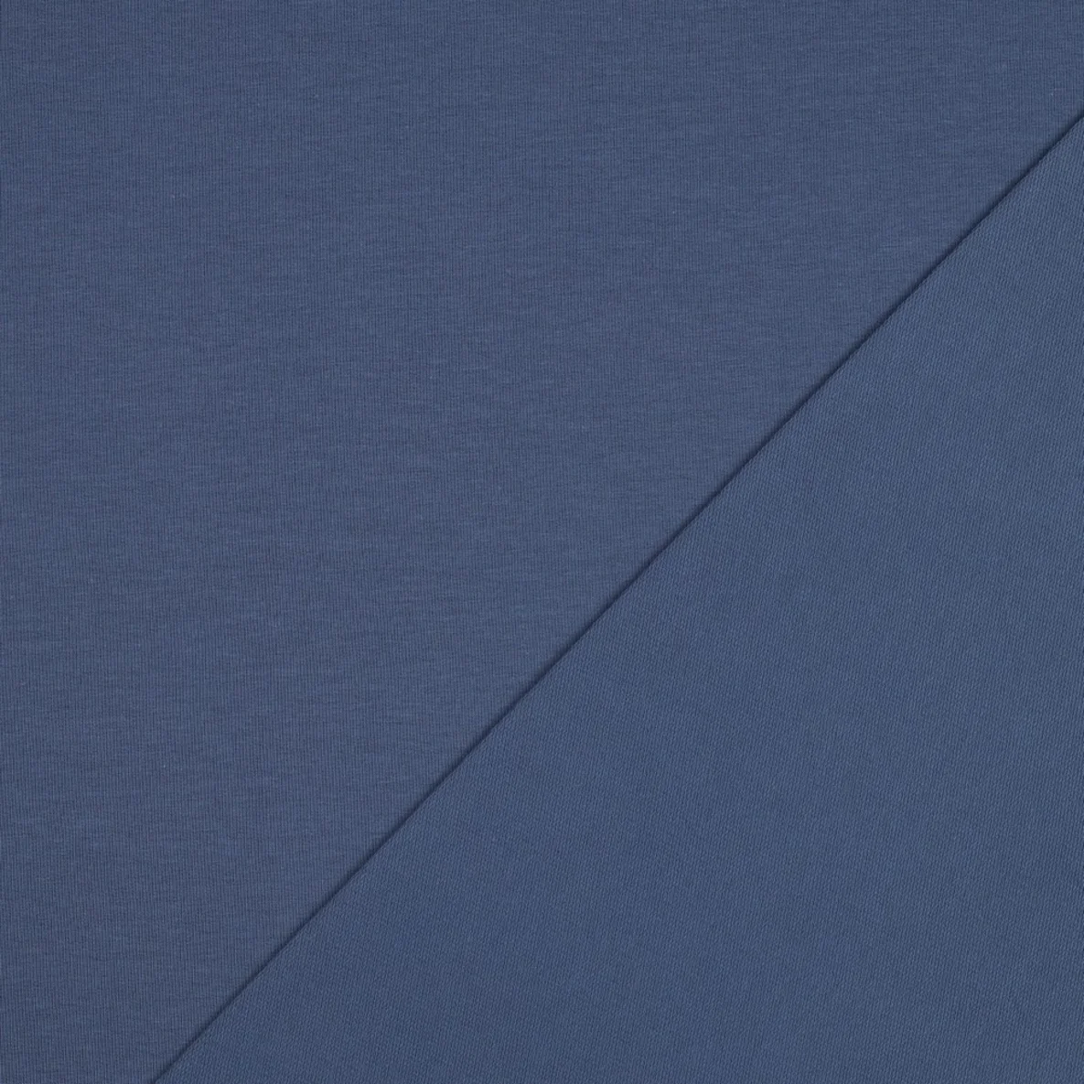 Bio Sommersweat "Josie" Uni Indigoblau 078