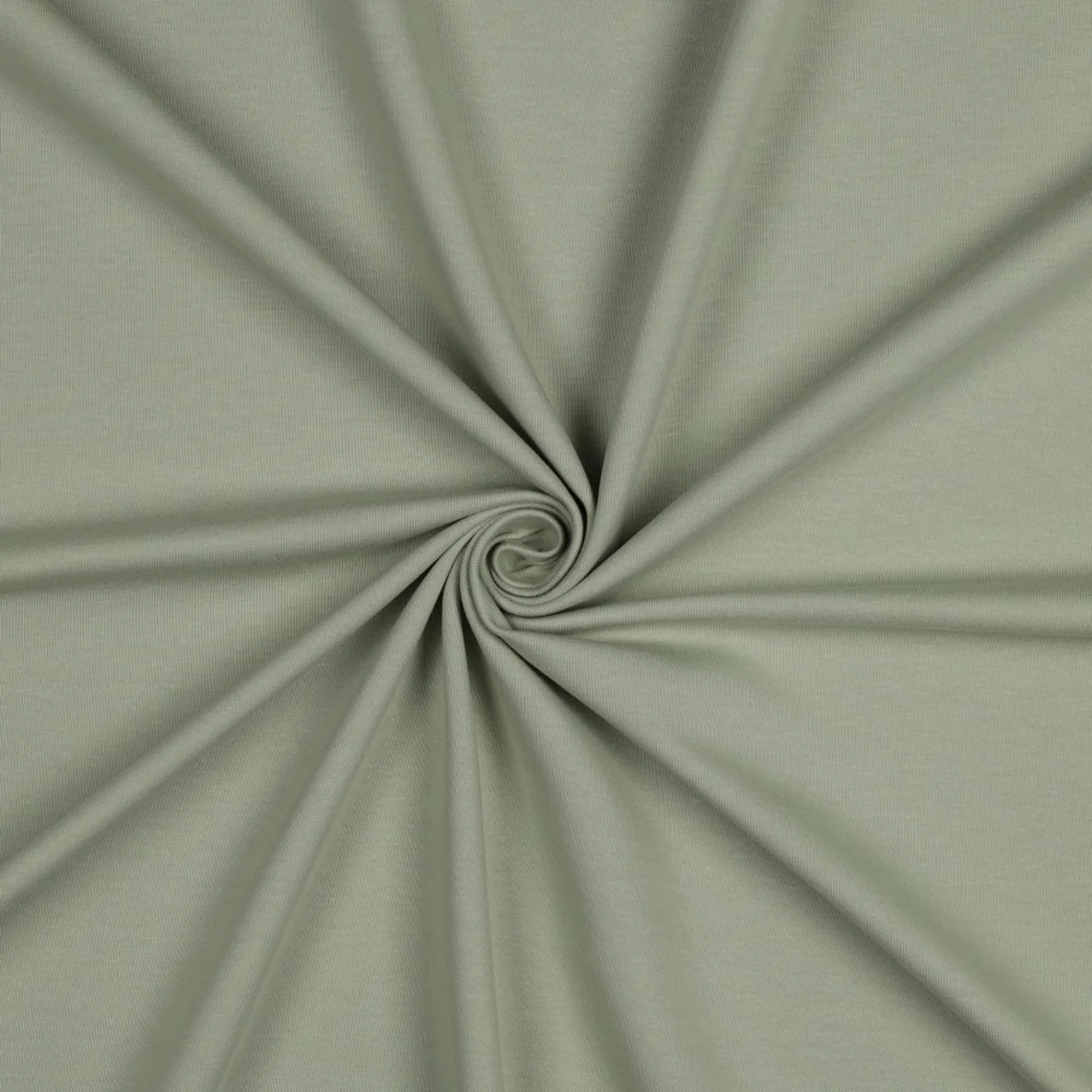 Bio Sommersweat "Josie" Uni Salbeigrün 058