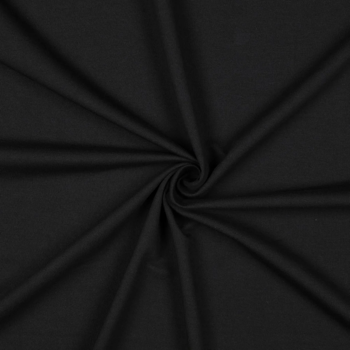 Bio Sommersweat "Josie" Uni Schwarz 001