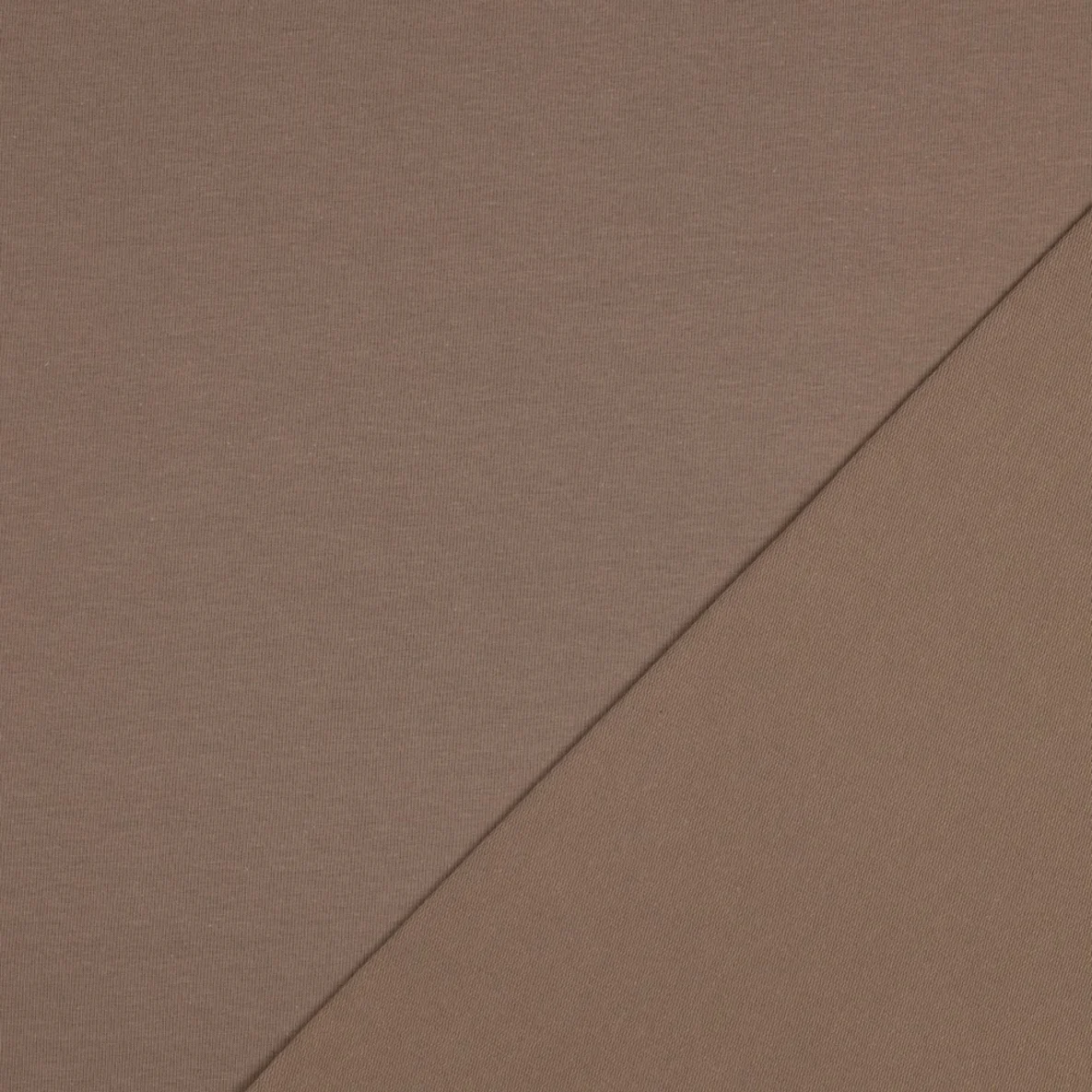 Bio Sommersweat "Josie" Uni Taupe 057