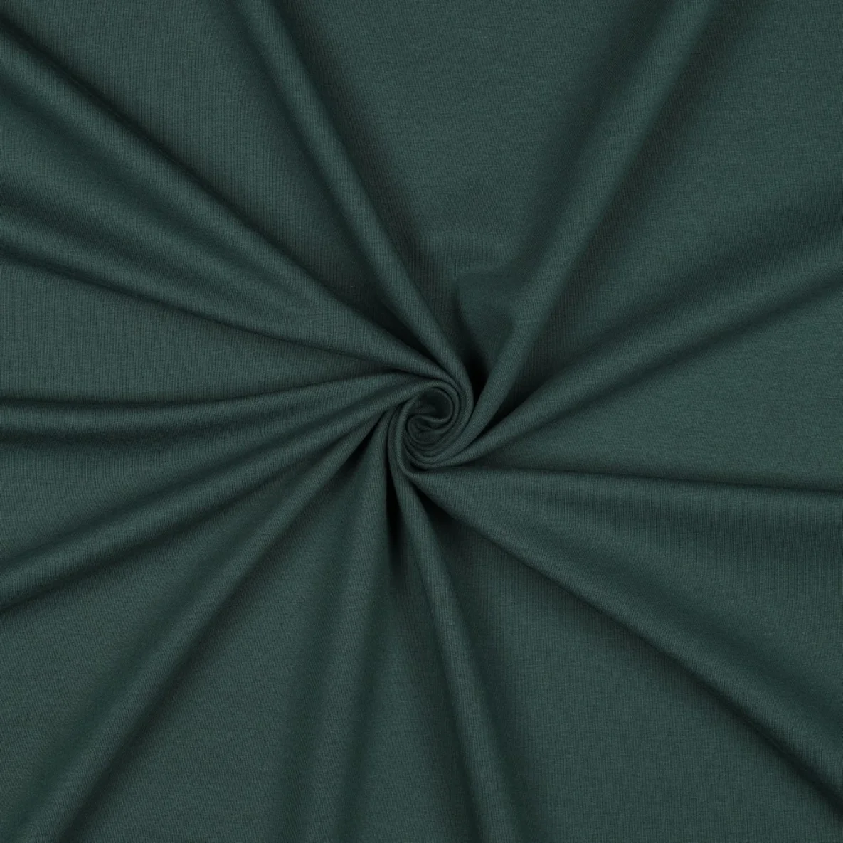 Bio Sommersweat "Josie" Uni Waldgrün 031