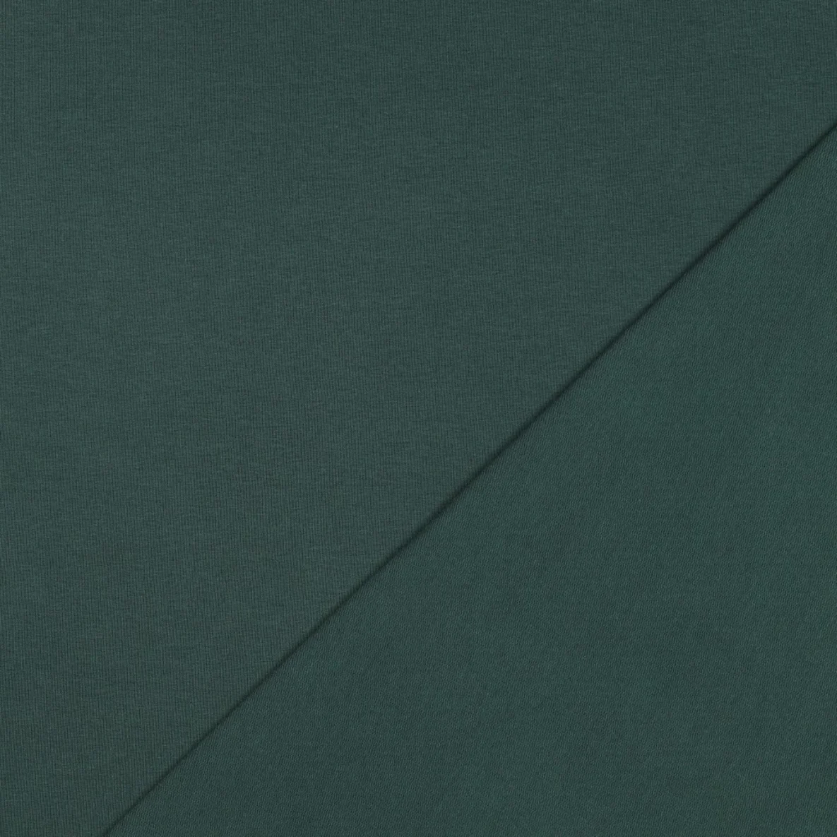 Bio Sommersweat "Josie" Uni Waldgrün 031