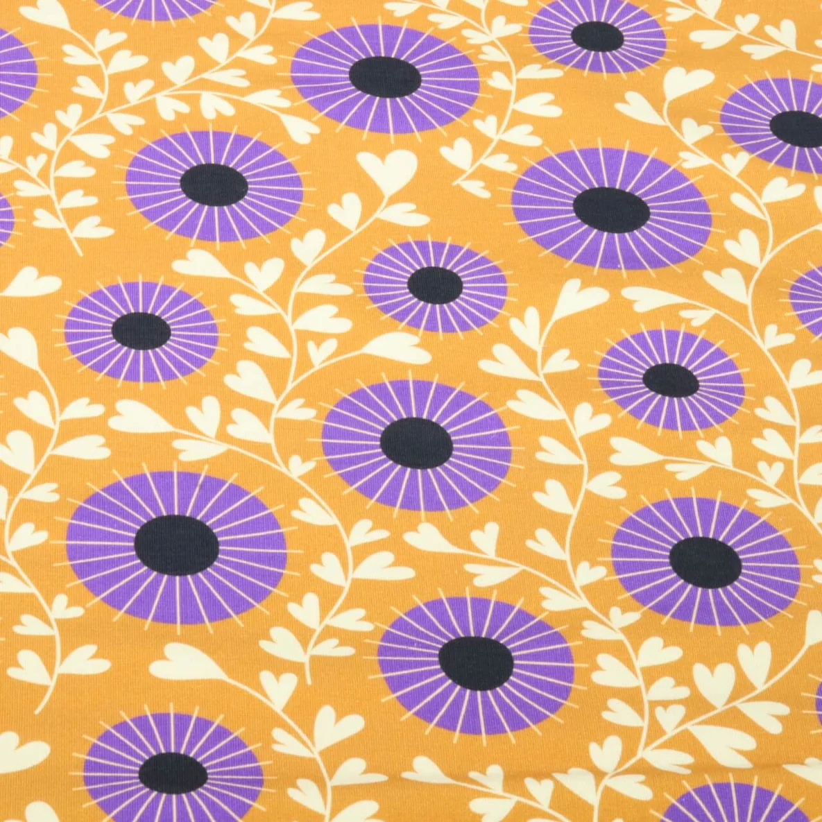 Bio Sommersweat "Queen of Hearts" Court Garden Gelb