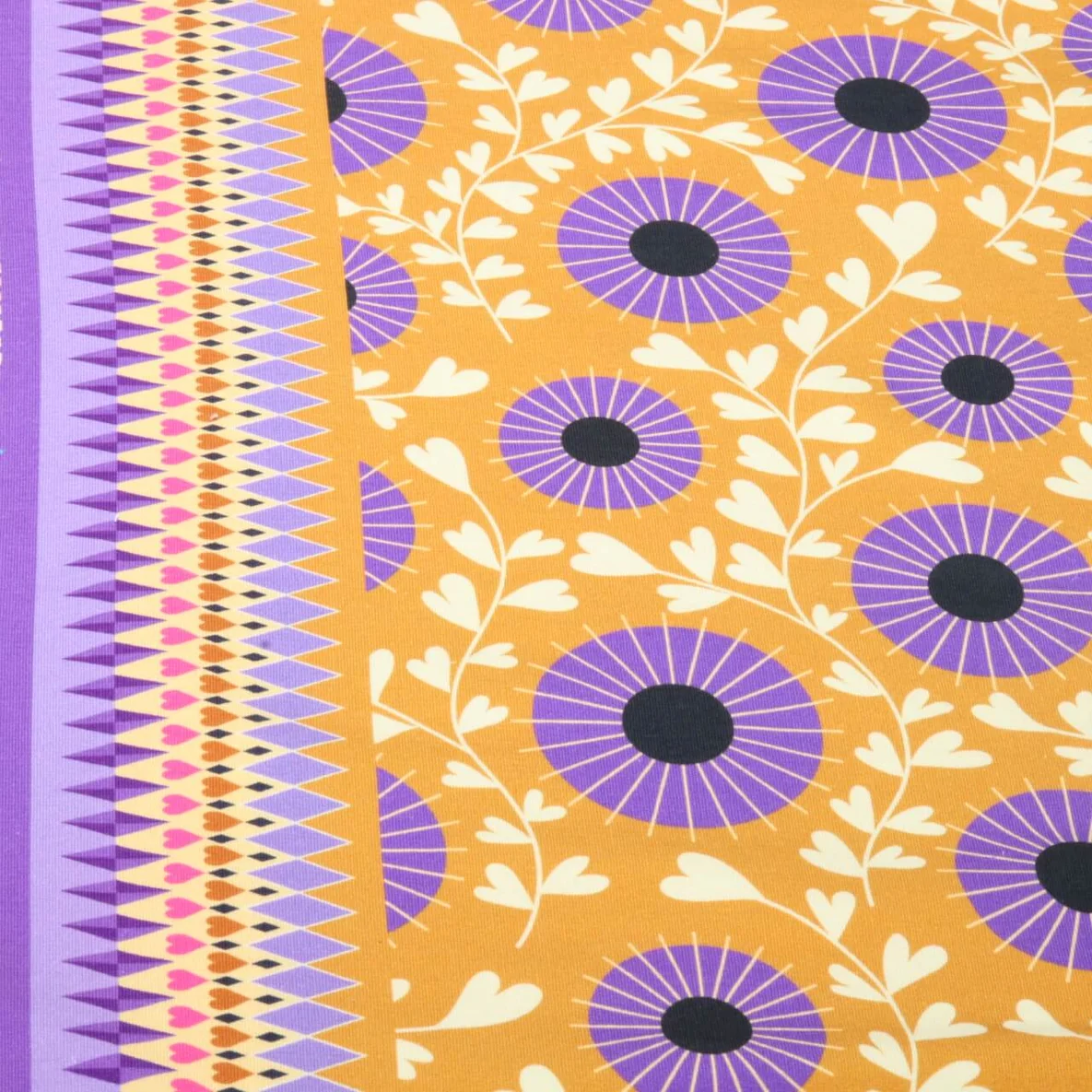 Bio Sommersweat "Queen of Hearts" Court Garden Gelb