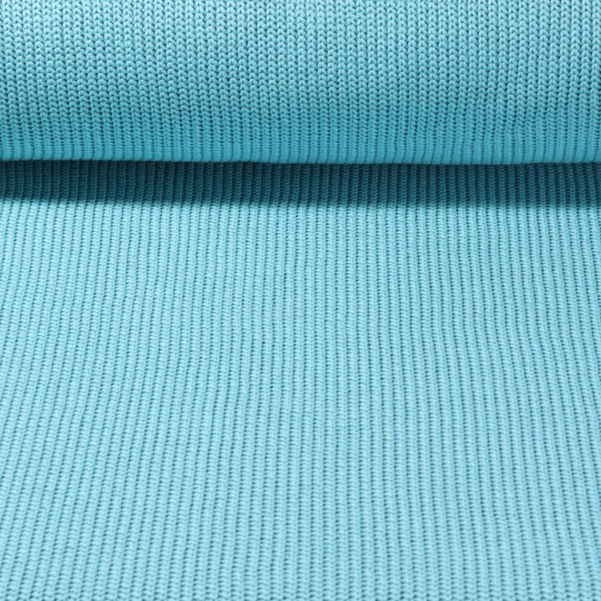 Bio Stricksweat "Troyer Knitty" Türkis