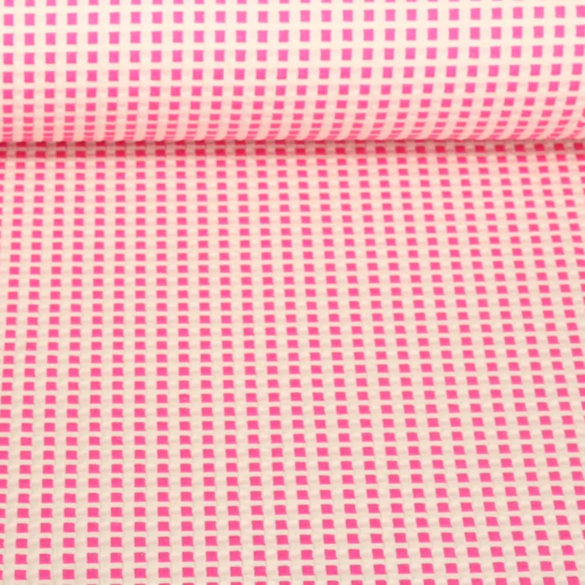 Bio Waffeljersey Hamburger Liebe Picknick Waffles Knit Pink
