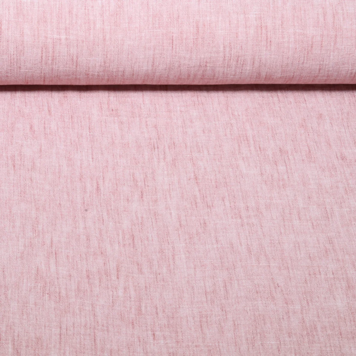 Blusen- & Kleiderstoff Uni Melange Altrosa