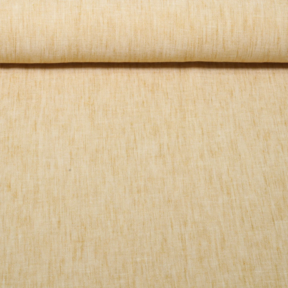 Blusen- & Kleiderstoff Uni Melange Gelb