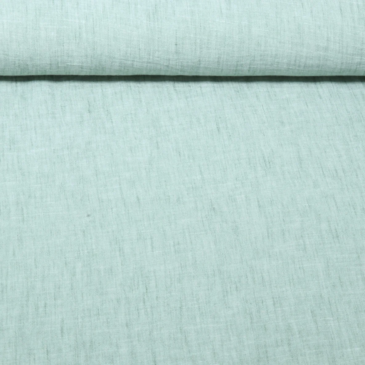 Blusen- & Kleiderstoff Uni Melange Grün