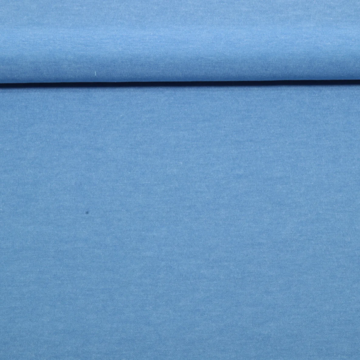 Blusenjeans Chambray Uni Himmelblau