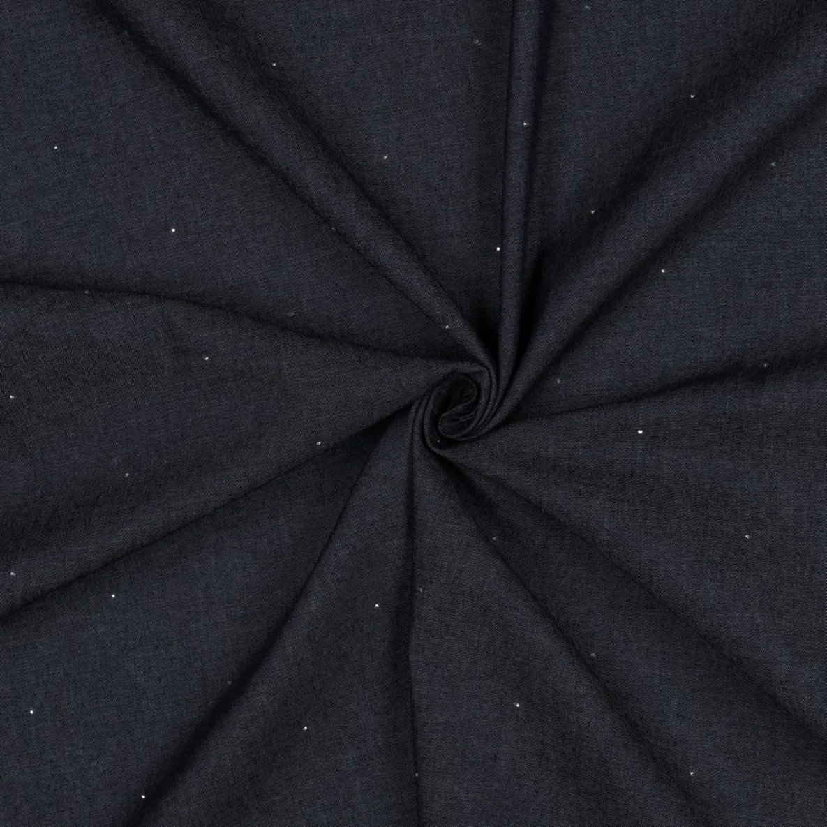 Blusenjeans Glitzersteine Blau