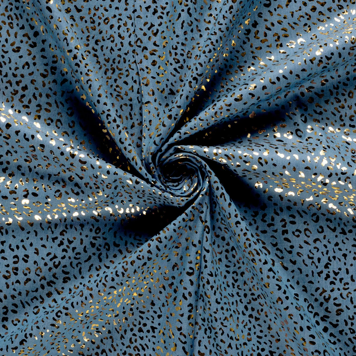 Blusenjeans Leo Foliendruck Hellblau