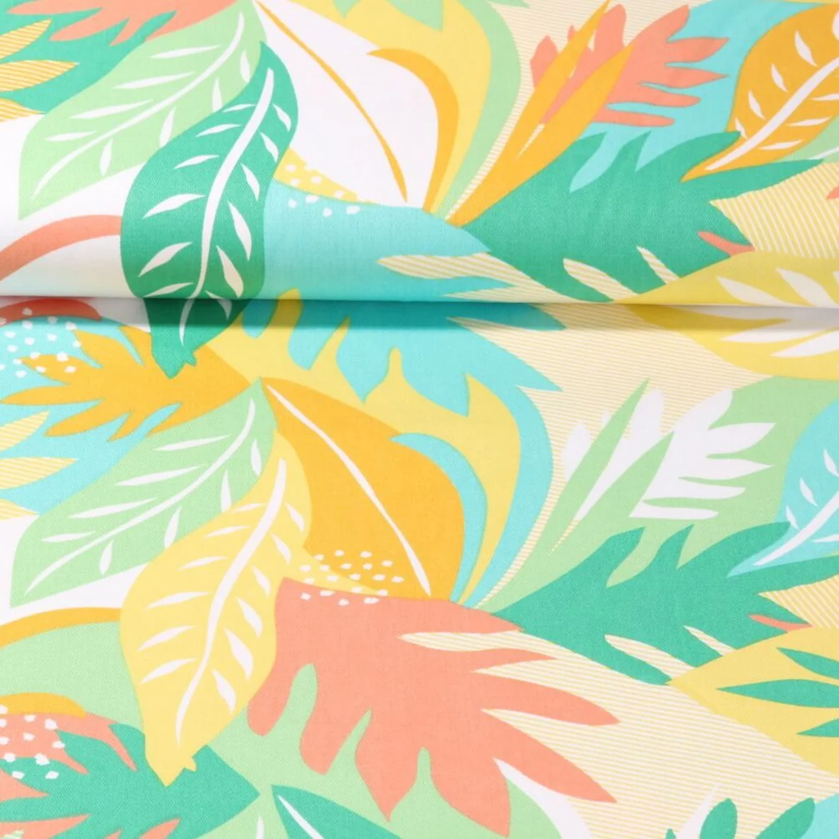 Canvas Blätter Grün