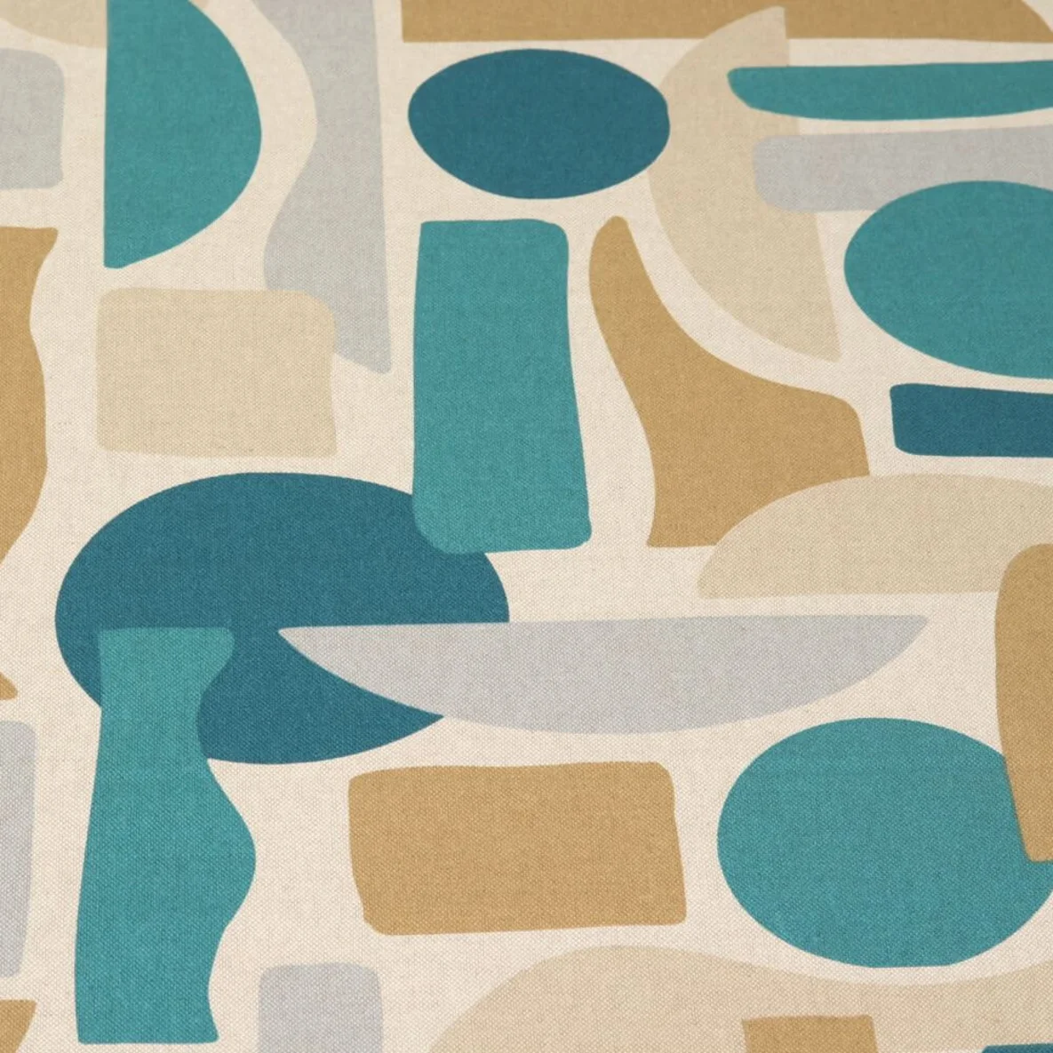 Canvas Formen Sand Petrol