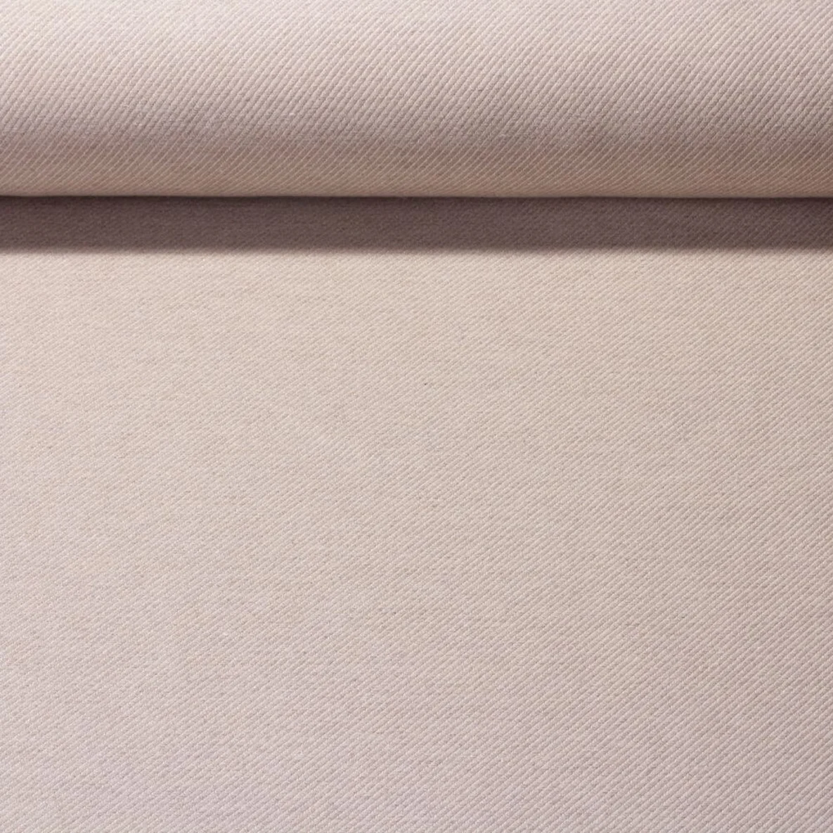 Canvas "Harry" Diagonale Streifen Beige Weiß
