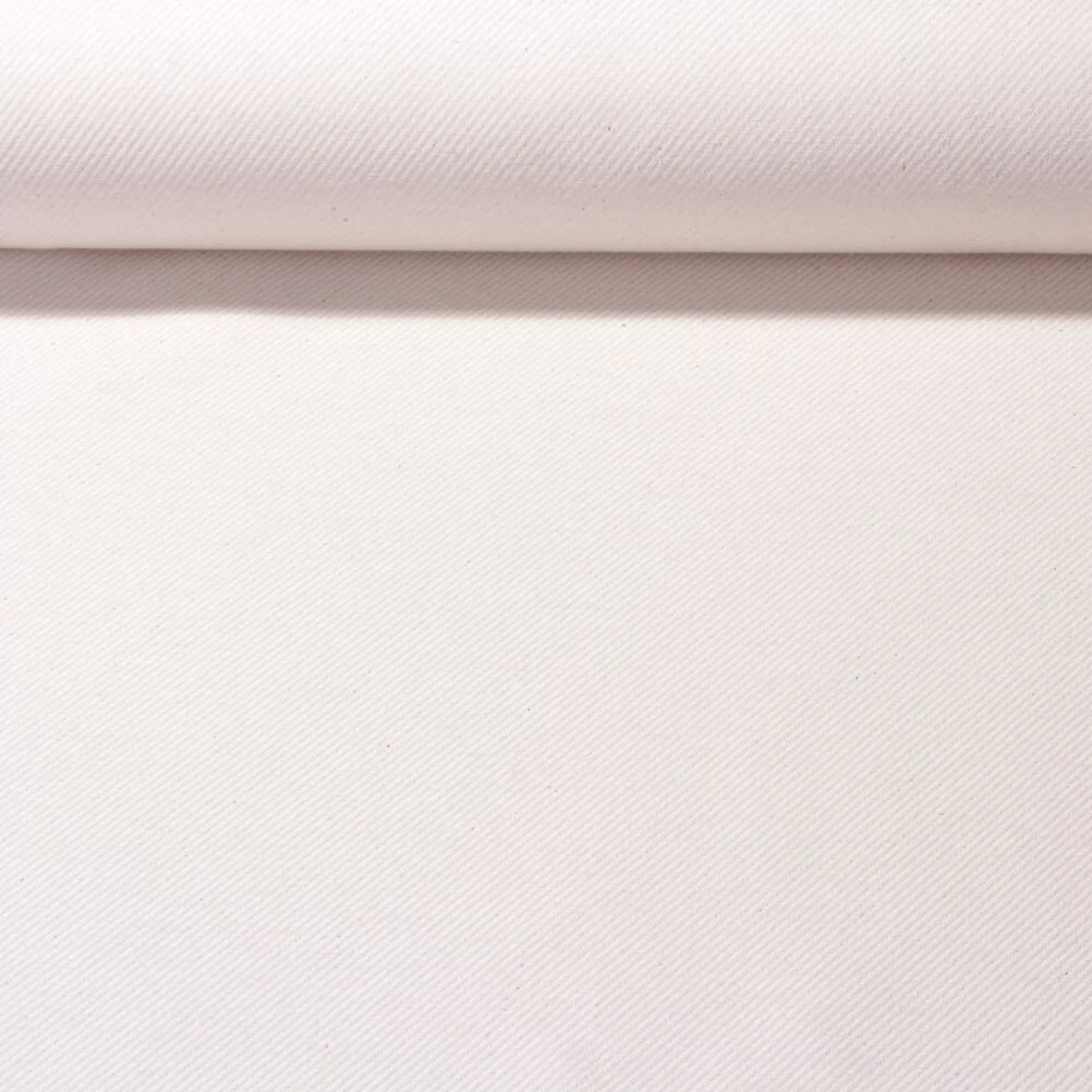 Canvas "Harry" Diagonale Streifen Creme Weiß