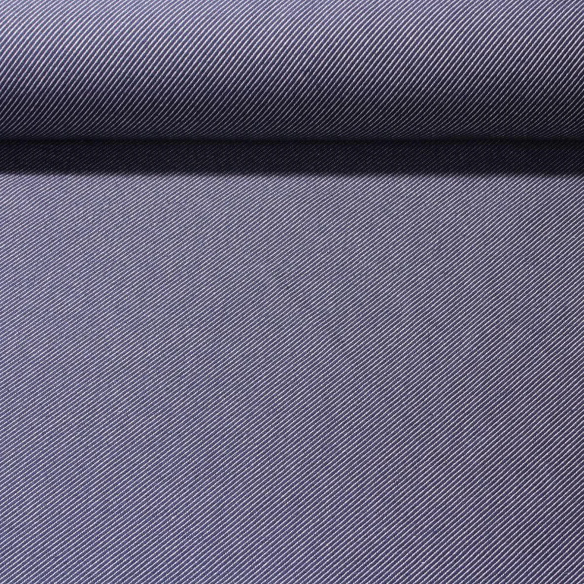 Canvas "Harry" Diagonale Streifen Navy Weiß