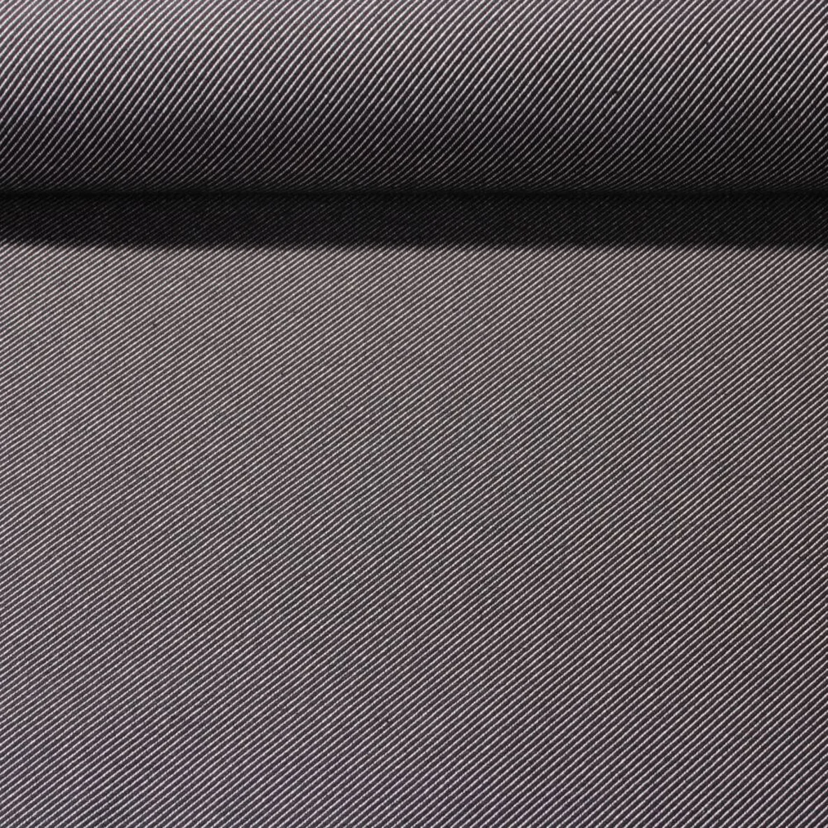 Canvas "Harry" Diagonale Streifen Schwarz Weiß