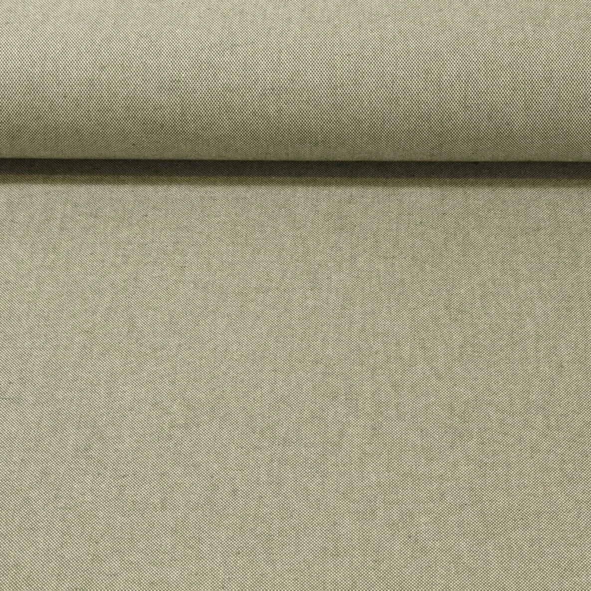 Canvas "Harry" Dobby  Melange Dunkelgrün 