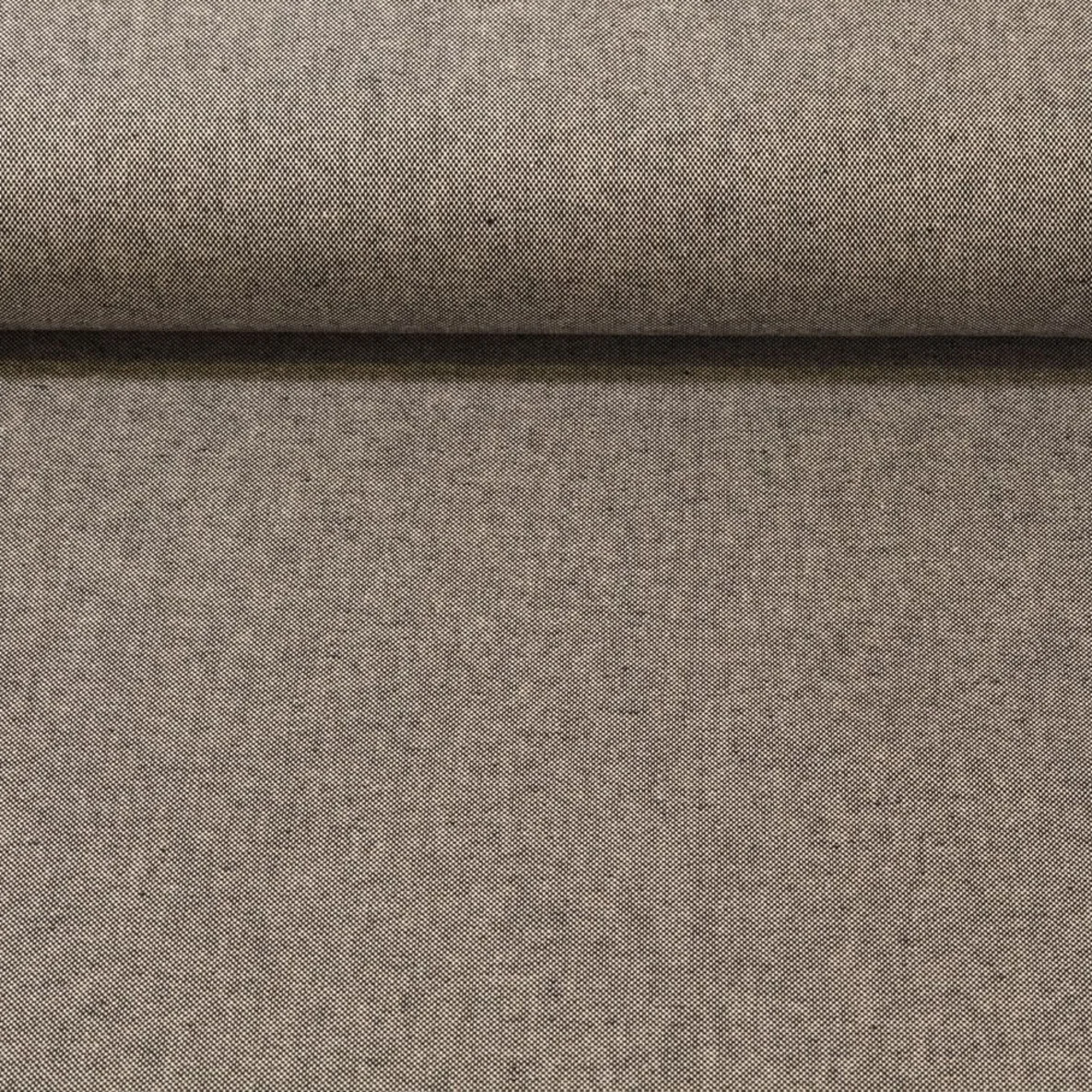 Canvas "Harry" Dobby  Melange Schwarz