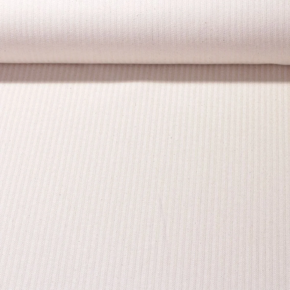 Canvas "Harry" Gestreift Weiß Creme