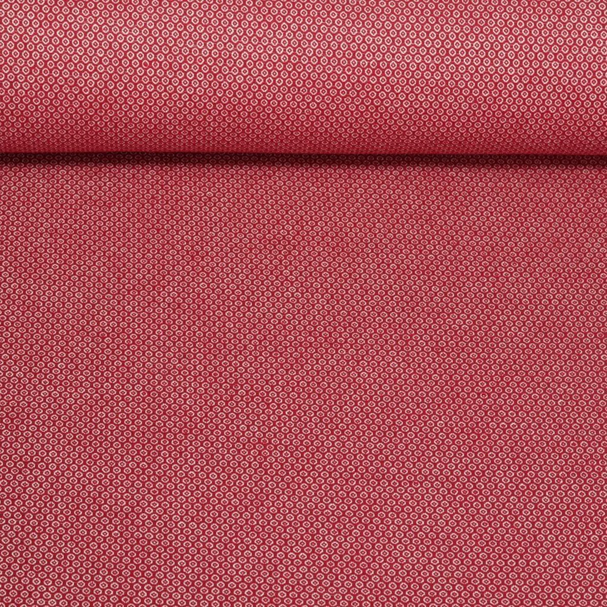 Canvas "Harry" Kleine Punkte Burgunderrot 