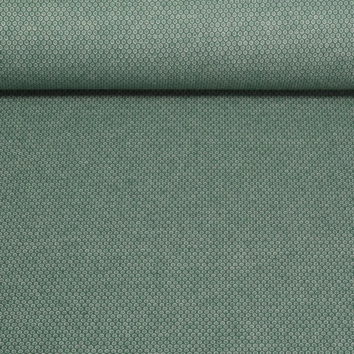 Canvas "Harry" Kleine Punkte Flaschengrün