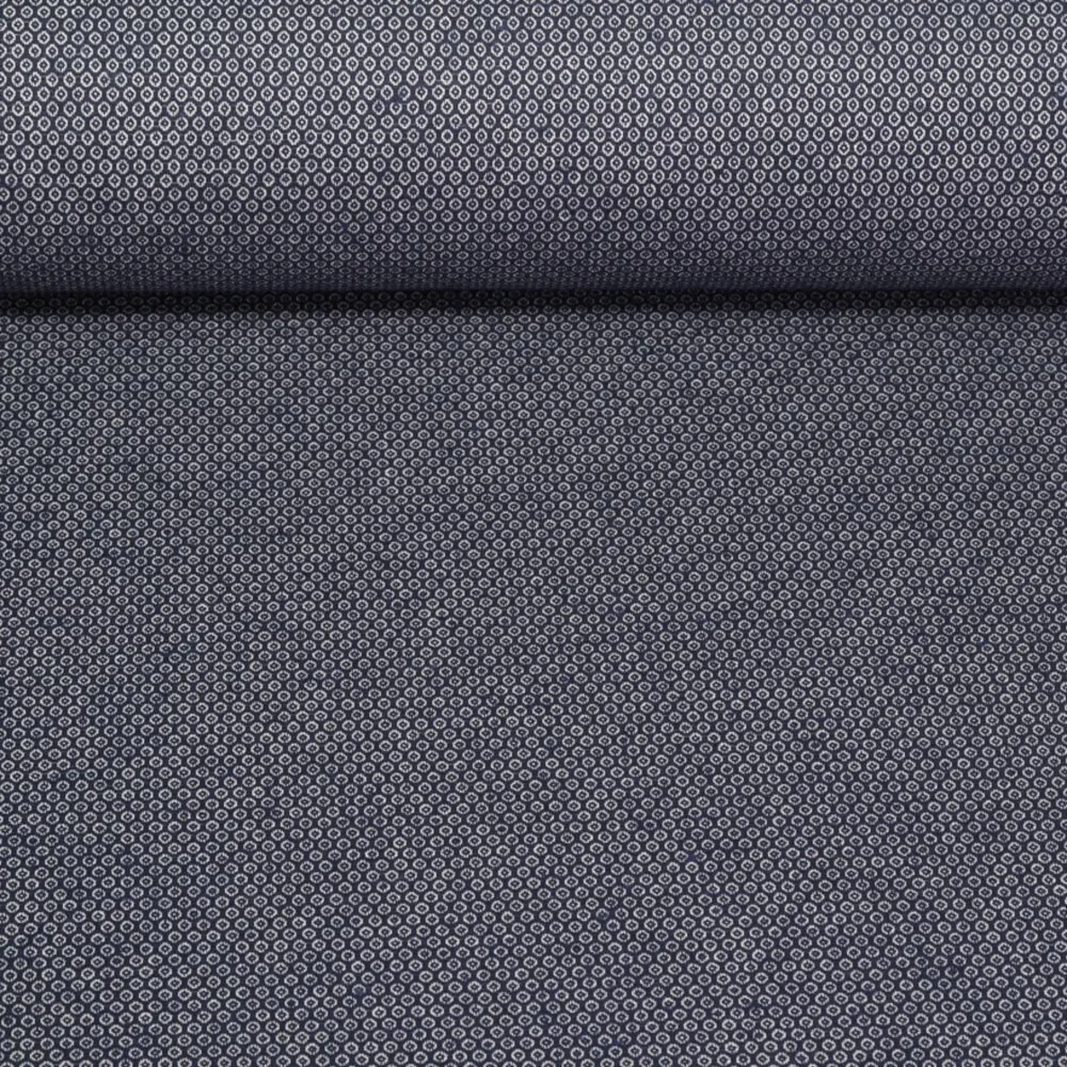Canvas "Harry" Kleine Punkte Navy